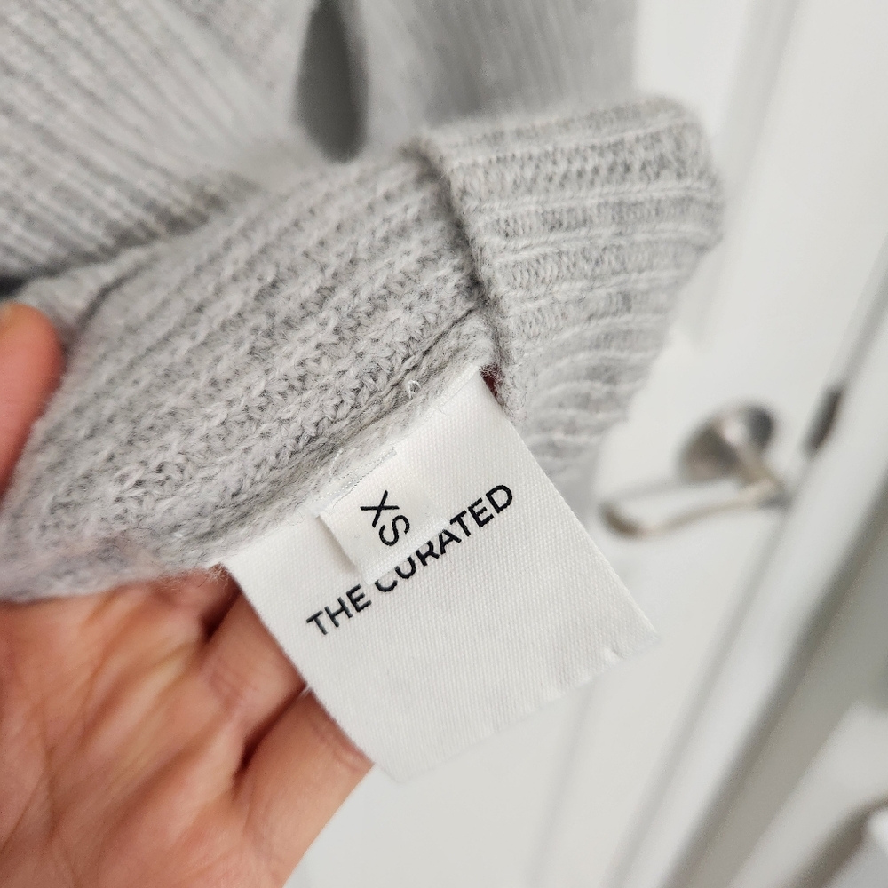 The Curated - The Chunky Crew Cashmere Sweater - Picture 3 of 4